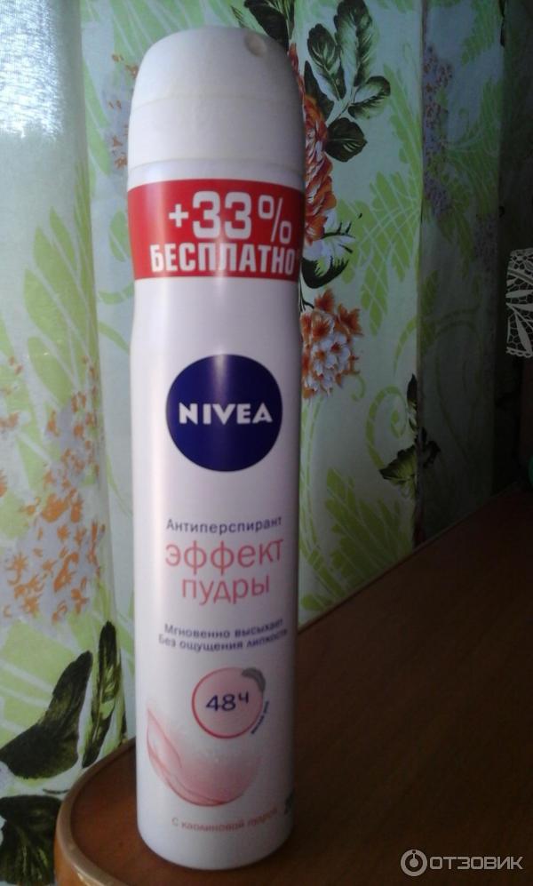 Дезодорант-антиперспирант NIVEA Эффект пудры спрей фото