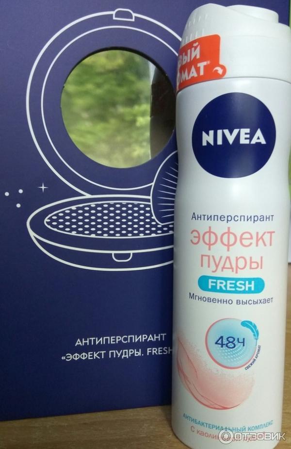 Дезодорант Антеперспирант Nivea Эффект пудры FRESH фото