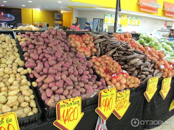 Овощ Юка или Маниок съедобный - на прилавках магазинов рядом с картошкой