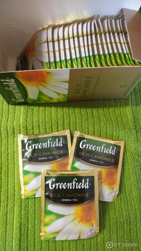 Чай Greenfield Rich Camomile фото