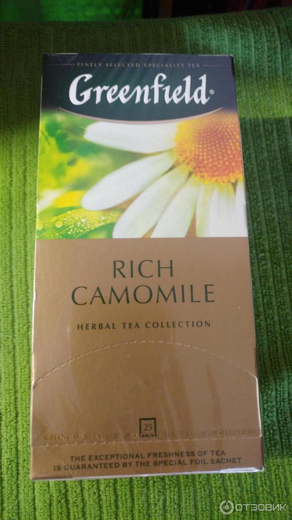 Чай Greenfield Rich Camomile фото