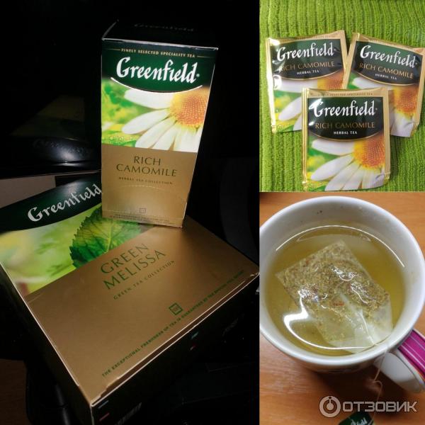 Чай Greenfield Rich Camomile фото