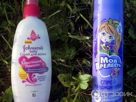 Спрей для волос Johnsons Baby Блестящие локоны