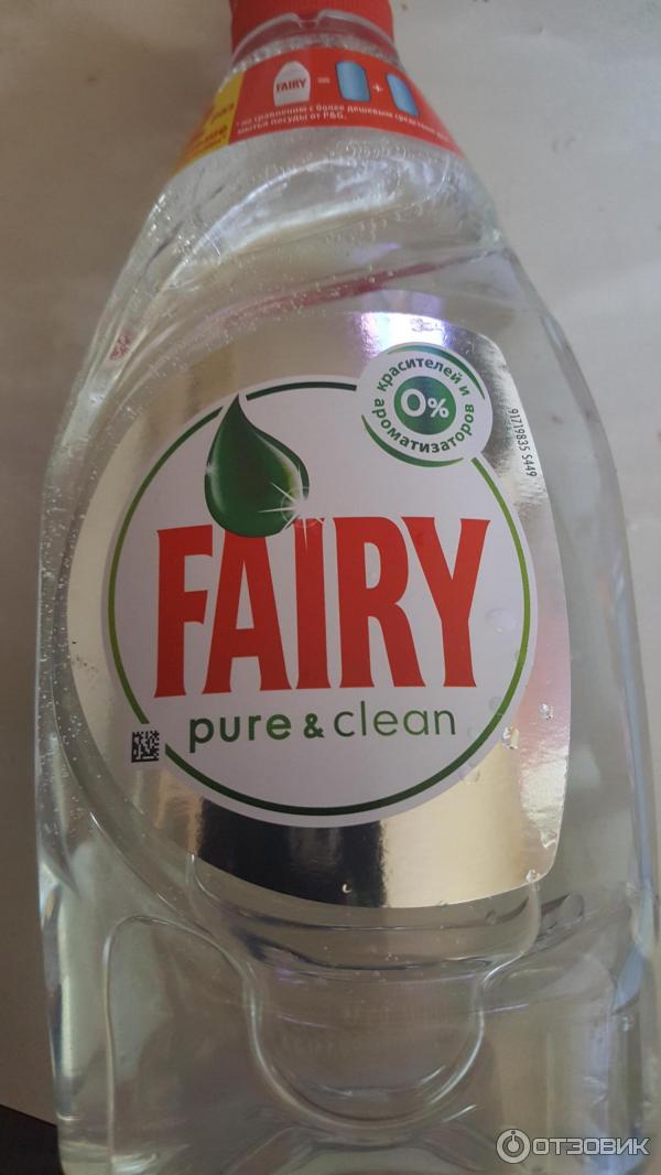 Средство для мытья посуды Fairy Pureampclean фото