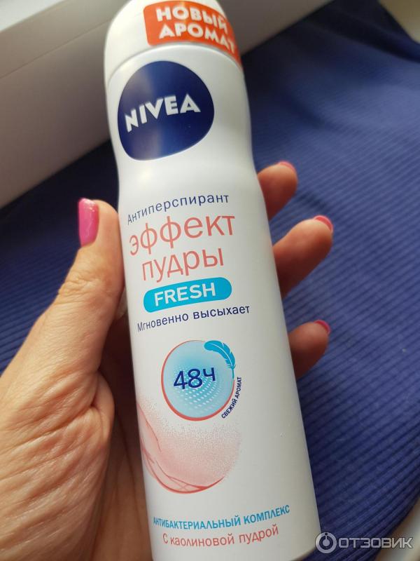 Флакон дезодоранта-антиперспиранта эффект пудры Nivea Fresh