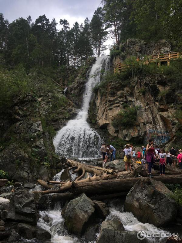 Камышлинский водопад (Россия, Республика Алтай) фото