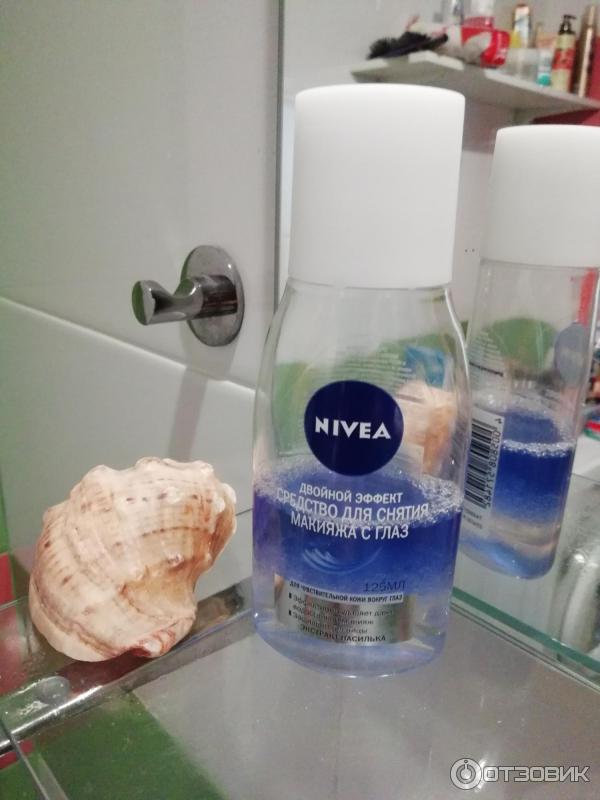 Средство для удаления макияжа с глаз Nivea Двойной эффект фото