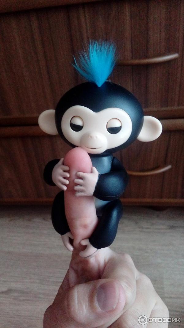 Интерактивная игрушка Fingerlings Happy Monkey фото