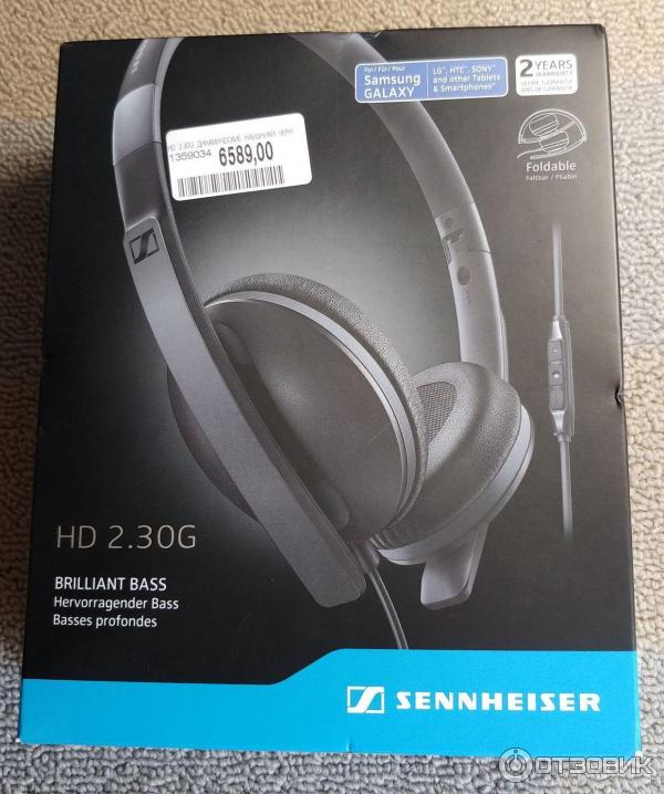 Наушники Sennheiser HD 2.30i фото