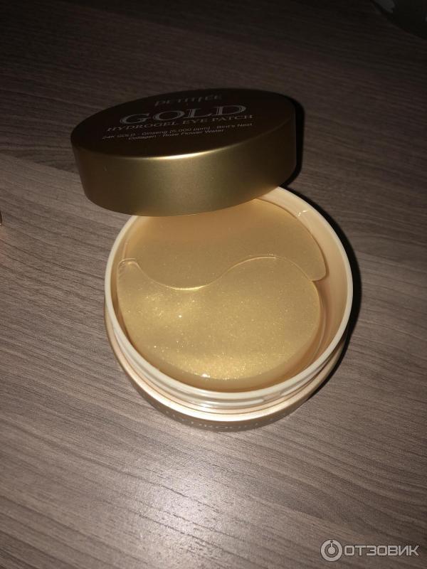 Гидрогелевые патчи Petitfee Gold Hydrogel Eye Patch фото