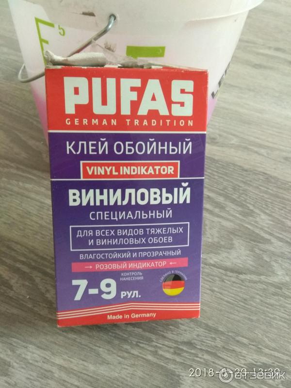 Клей обойный Pufas фото