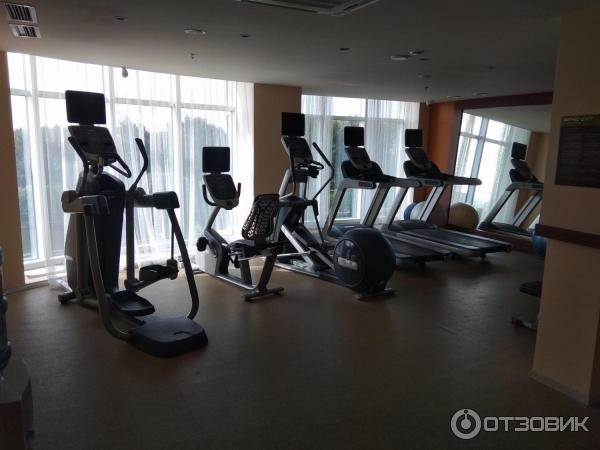 Фитнес-зал в отеле Hilton Garden Inn