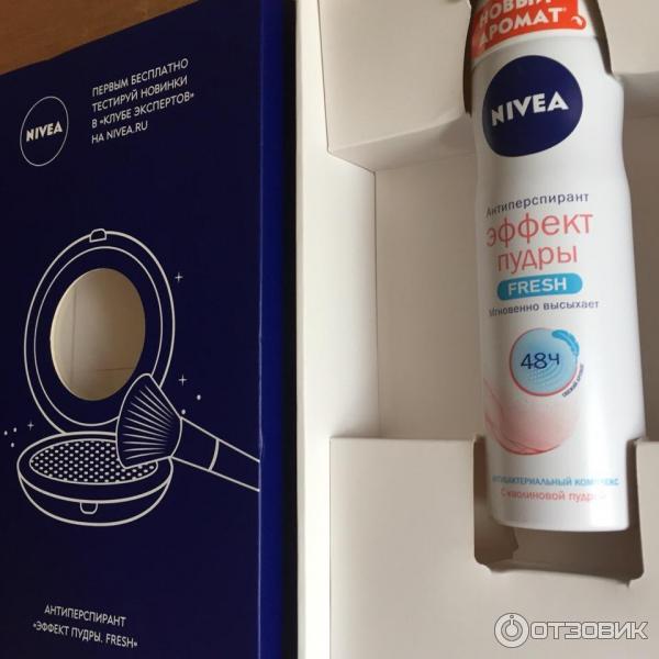 Дезодорант-антиперспирант NIVEA Эффект пудры спрей фото