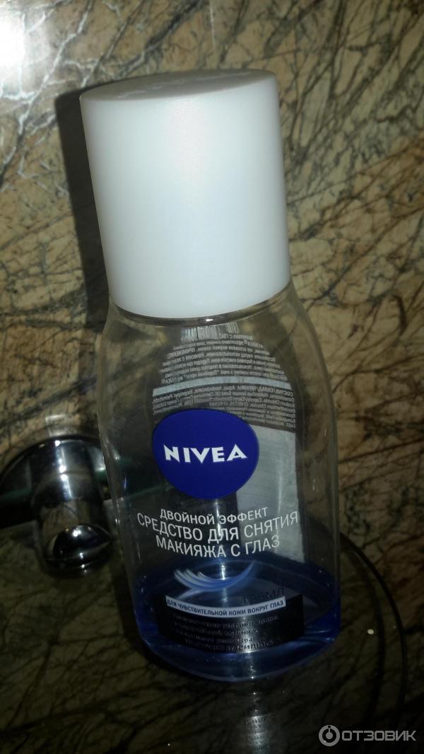 Средство для удаления макияжа с глаз Nivea Двойной эффект фото