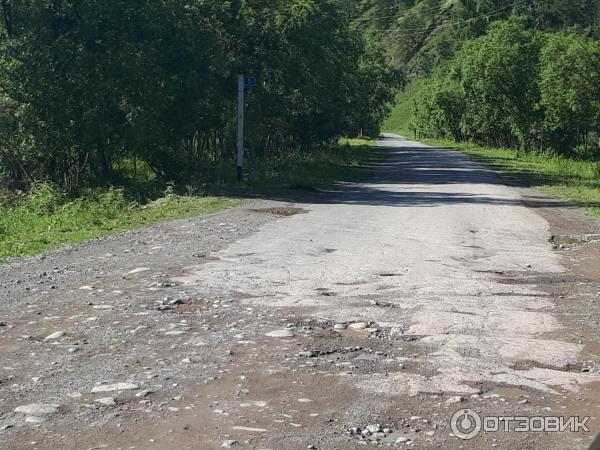 Подъезд к форелевому озеру