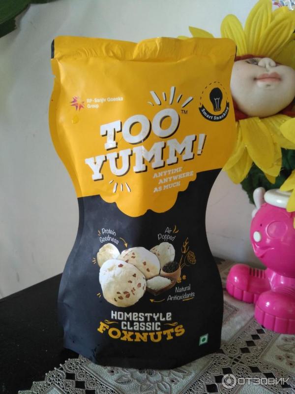 Отзыв о Семена лотоса Too Yumm! Fox Nuts | Попкорн из лотоса!