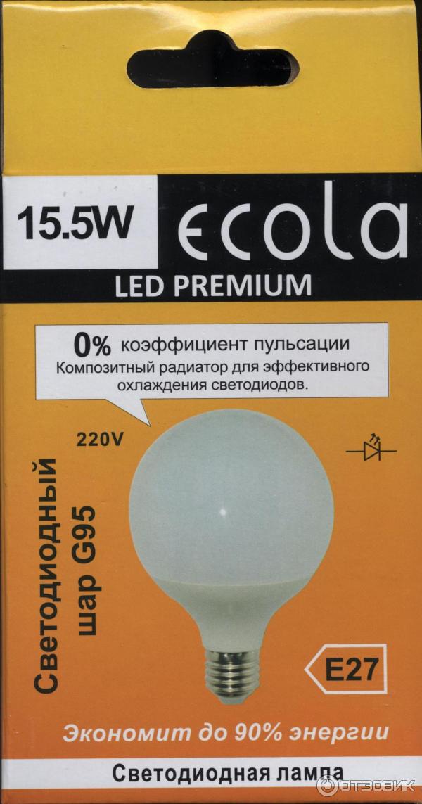 Светодиодная лампа Ecola Led Premium фото