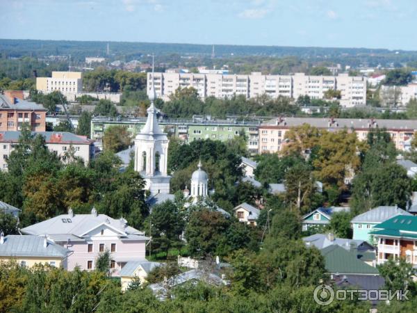 Смотровая площадке колокольни Вологодского кремля (Россия, Вологда) фото