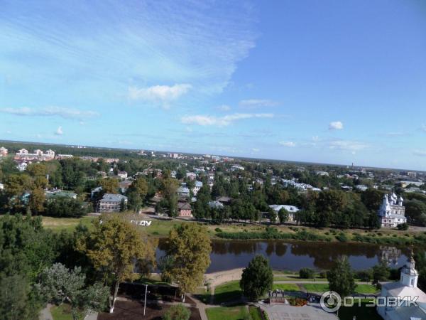 Смотровая площадке колокольни Вологодского кремля (Россия, Вологда) фото