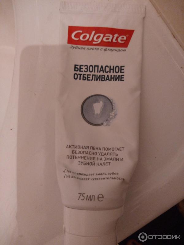 Зубная паста Colgate Безопасное отбеливание фото