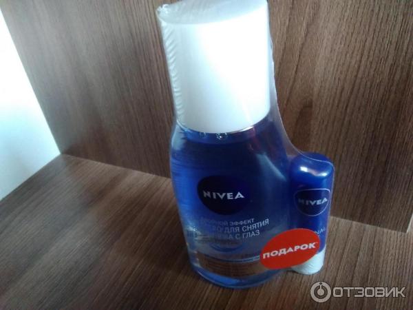 Средство для удаления макияжа с глаз Nivea Двойной эффект фото