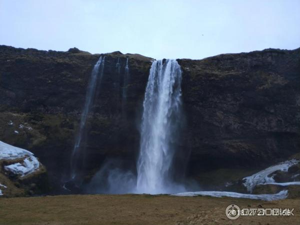 Достопримечательности Исландии водопады фото Сельяландсфосс (Seljalandsfoss)