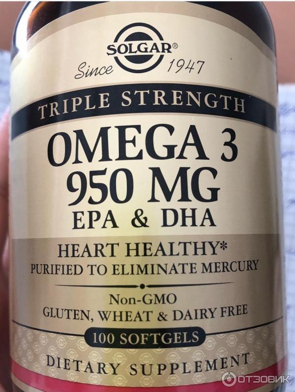 Купить Omega 3 950 Mg 100