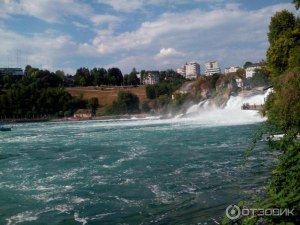 Рейнский водопад (Швейцария) фото