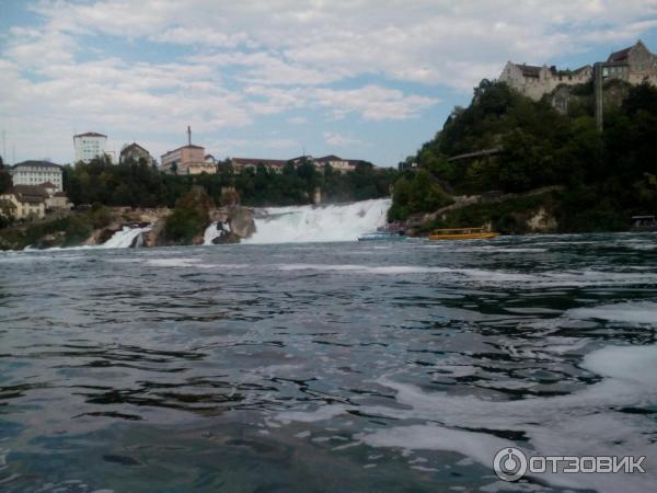 Рейнский водопад (Швейцария) фото