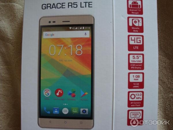 Смартфон Prestigio Grace R5 LTE PSP5552 фото