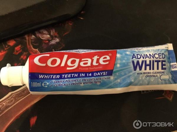 Зубная паста Colgate ADVANCED Whitening фото