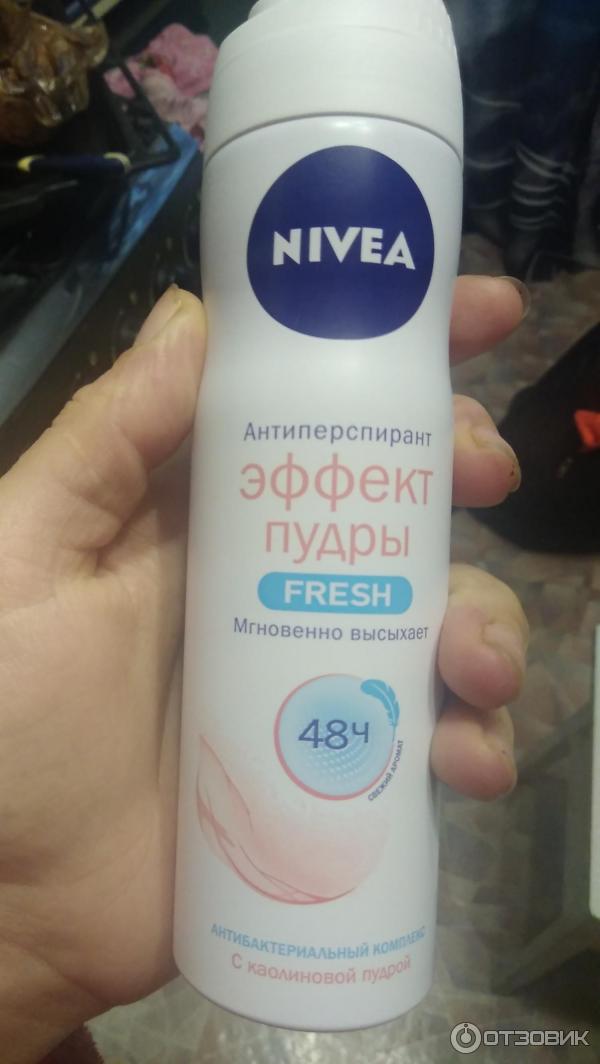 Антиперспирант спрей Nivea Эффект пудры фото