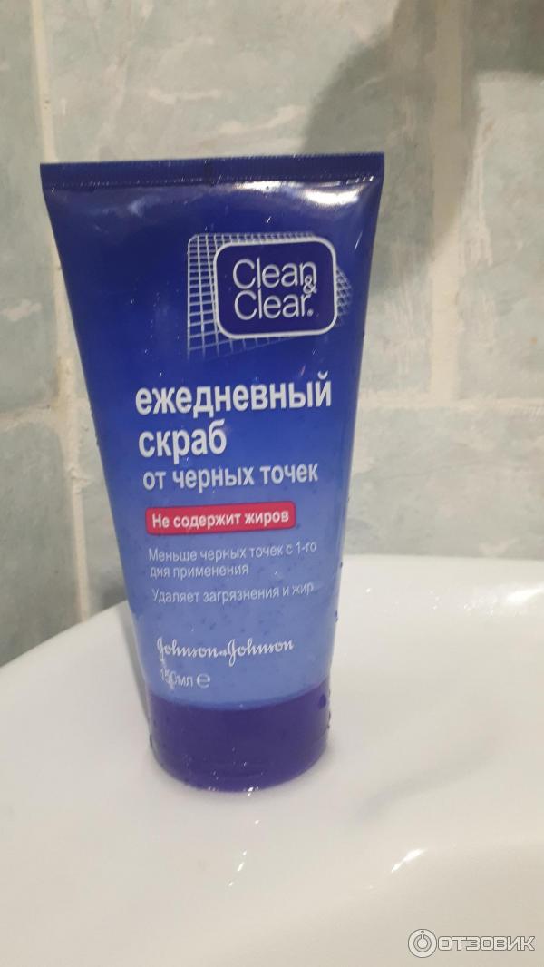 Ежедневный скраб Clean & Clear от черных точек фото