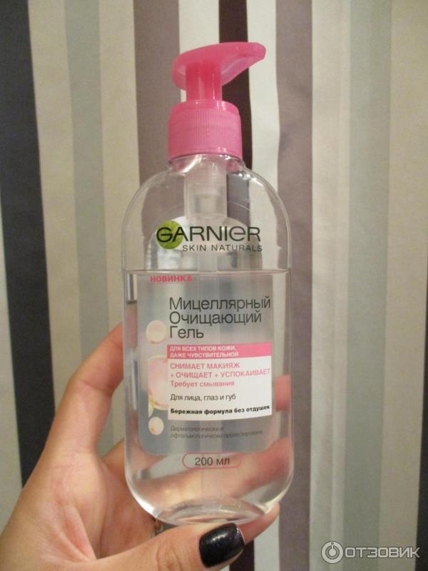 Мицеллярный очищающий гель Garnier Skin Naturals фото