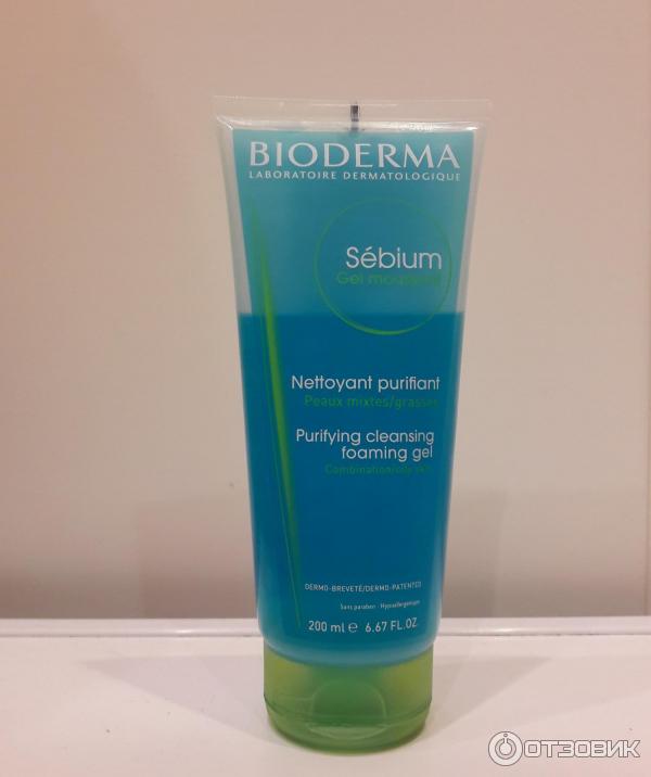 Гель для лица Bioderma Sebium Moussant фото
