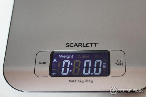 Весы кухонные Scarlett SC-KS57P99