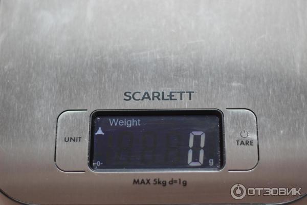 Весы кухонные Scarlett SC-KS57P99