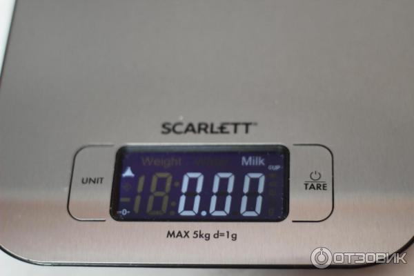 Весы кухонные Scarlett SC-KS57P99