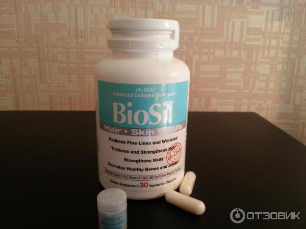 БАД Natural Factors BioSil для улучшения выработки коллагена фото