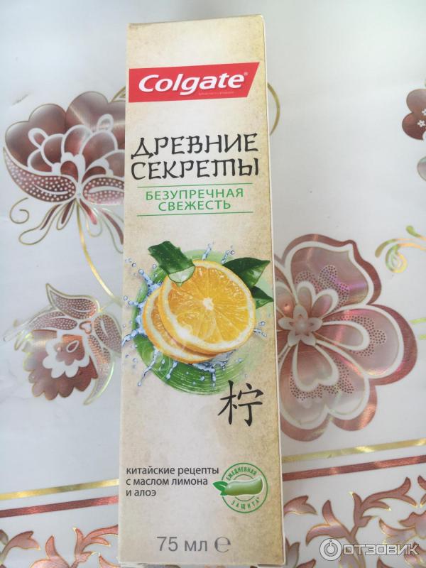 Зубная паста Colgate Древние секреты безупречная свежесть фото