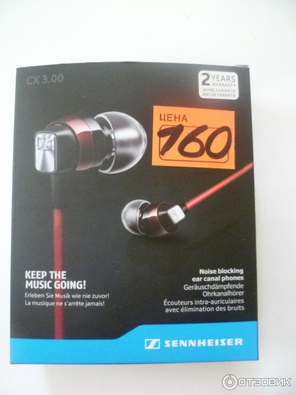 Наушники Sennheiser cx300 фото