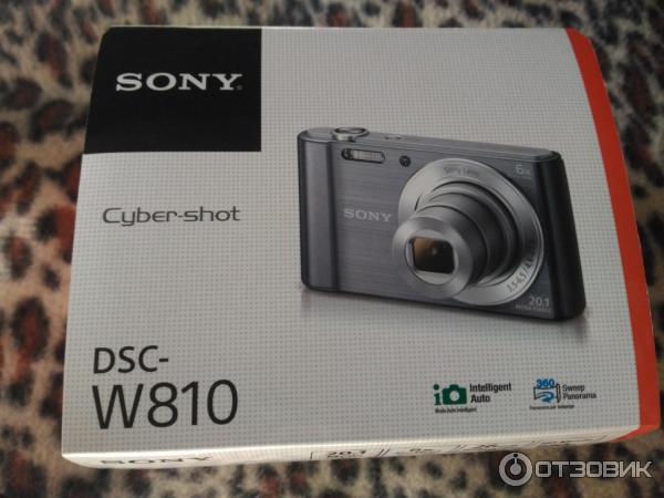 Цифровой фотоаппарат Sony Cyber-shot DSC-W810