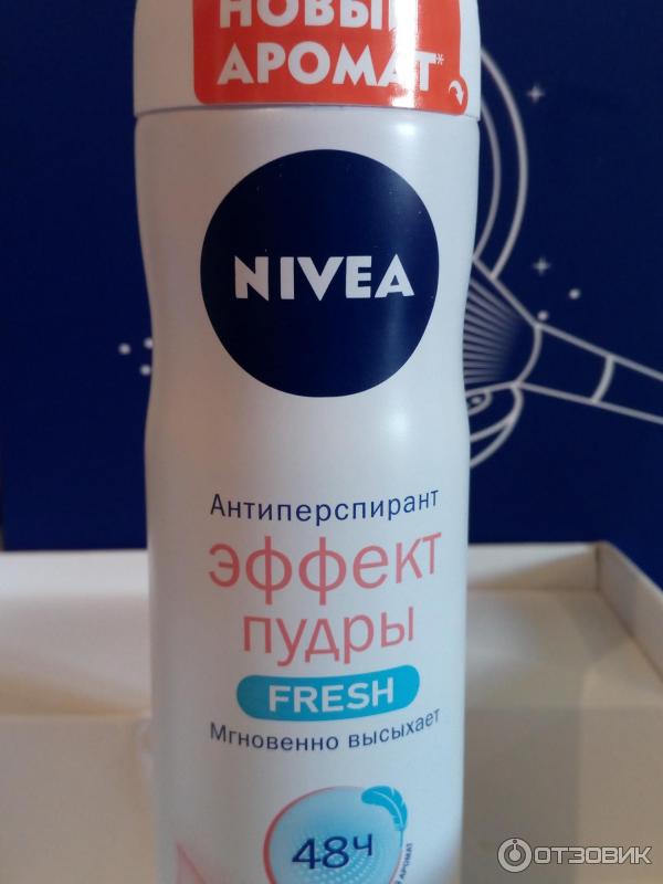 Дезодорант-антиперспирант Nivea Эффект пудры спрей фото