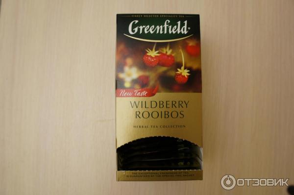 Чай Greenfield Wildberry Rooibos. Отзывы