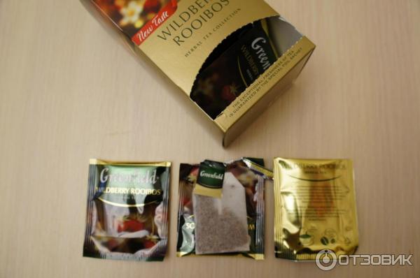 Чай Greenfield Wildberry Rooibos. Отзывы