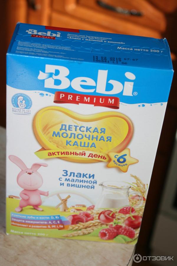 Детская молочная каша Bebi Premium Злаки фото