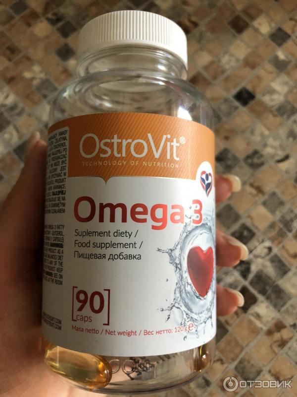 Витамины Ostrovit Omega 3 фото