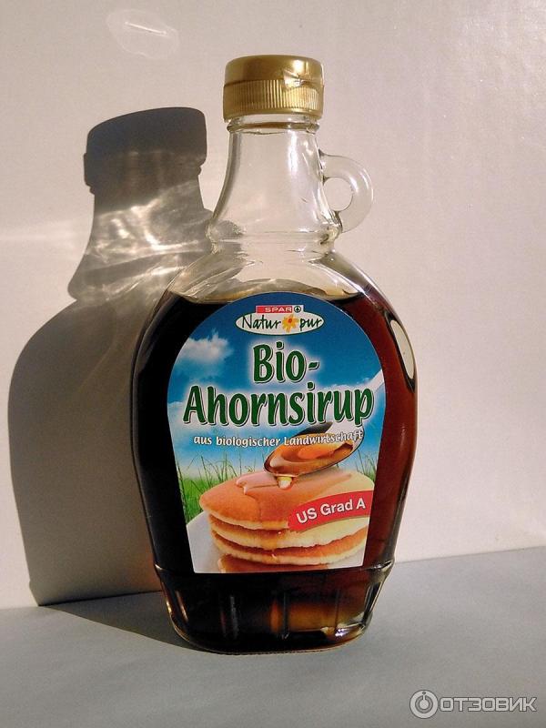 Отзыв о Сироп кленовый Natur Pur Bio-Ahornsirup | ты мне среди зимы ...