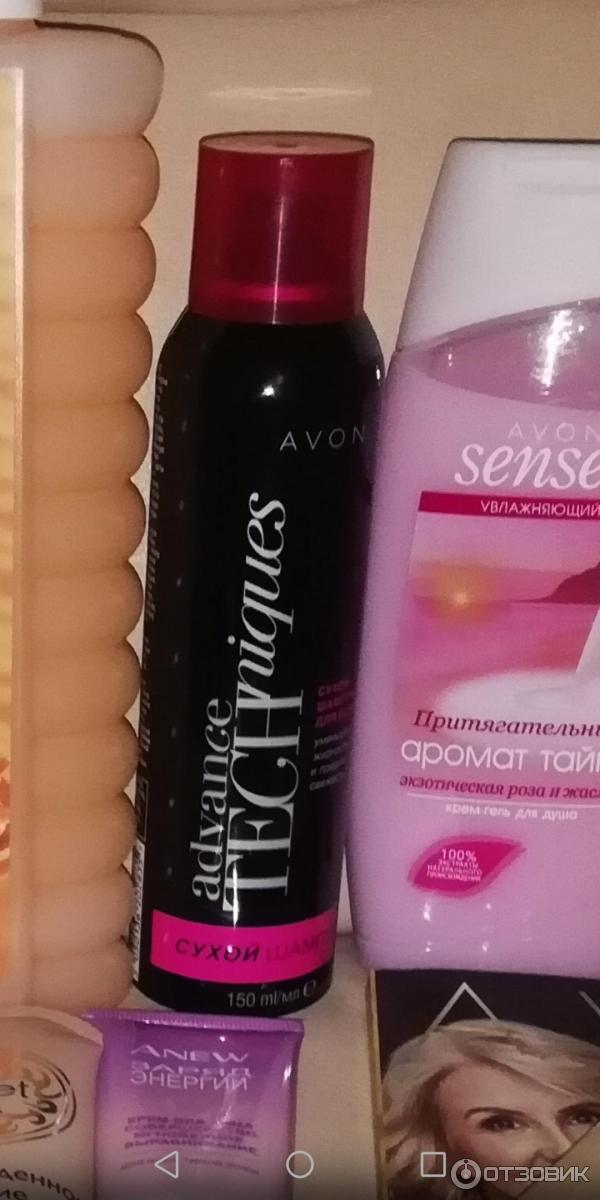 Сухой шампунь от Avon