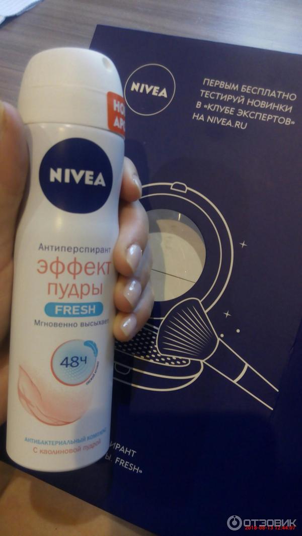 Дезодорант-антиперспирант Nivea Эффект пудры спрей фото